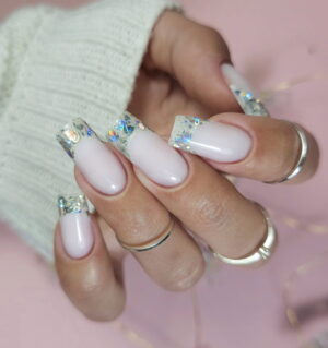 Claresa Megastar Art Jel - Silver Flicker 10g